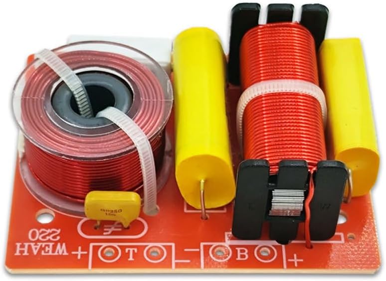 2 Way Crossover Filter Audio Board For Speaker Treble 2 Unit Frequency Divider - Image 2